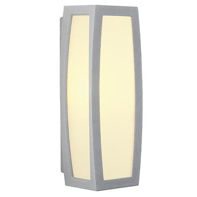 Wandlamp MERIDIAN BOX zilvergrijs 1xE27