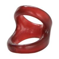 Colt - Snug Tugger Stretchy Penis En Ballen Ring Zwart - thumbnail
