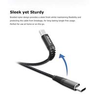 Akasa AK-CBUB54-10BK USB 2.0 0.48Gbps 100W USB Type-C 1m - thumbnail