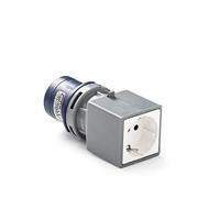 Adapter F-line Blauw Grijs 250 V - thumbnail
