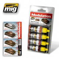 MIG Acrylic Red Primer Modulation Set 17ml - thumbnail