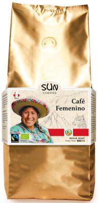 SUN Coffee Femenino medium roast bio 1 Kilogram SUN Coffee Femenino medium roast bio 1 Kilogram