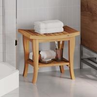 VidaXL Badkamertafel 50x35x45 cm massief teakhout - thumbnail