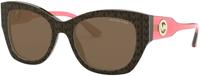 Michael Kors zonnebril PALERMO bruin - thumbnail