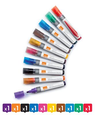 Whiteboardmarker nobo liquid rond ass 3mm