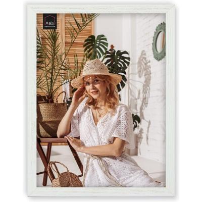 Haes Deco Houten fotolijst Triberg wit voor 1 foto formaat 30x45 - SP13645