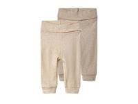 lupilu Set van 2 baby joggingbroeken (Beige/bruin, 86/92) - thumbnail