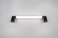 Trio SpiegellampEnrico 60cm - zwart - 281470332 - thumbnail