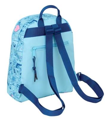 Casual Rugtas Snoopy Love Licht Blauw 25 x 30 x 13 cm