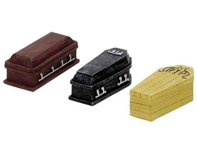Kerstfiguur Coffins set of 3 LEMAX - Lemax