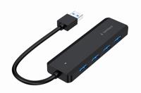 GEMBIRD UHB-U3P4P-02 USB-hub - thumbnail