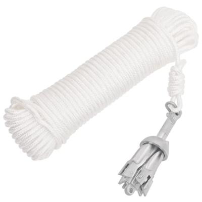 VidaXL Anker met touw inklapbaar 0,7 kg thermisch verzinkt gietijzer VidaXL Anker met touw inklapbaar 0,7 kg thermisch verzinkt gietijzer