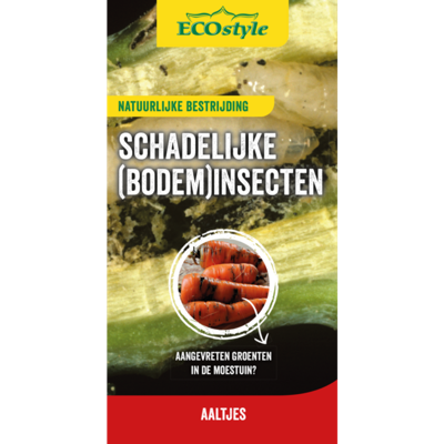 Aaltjes FC tegen schadelijke bodeminsecten 10 mln 60 m2 ECOStyle Natuurlijke Vijanden - Ecostyle natuurlijke vijanden