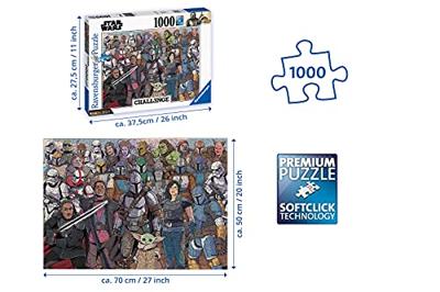 Ravensburger Challenge puzzel Star Wars Mandalorian - 1000 stukjes
