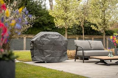 Outdoor Covers barbecue hoes - grijs - 145x65x110 cm