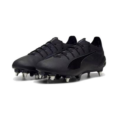 PUMA Ultra 5 Ultimate IJzeren-Nop Voetbalschoenen (SG) Zwart Wit PUMA Ultra 5 Ultimate IJzeren-Nop Voetbalschoenen (SG) Zwart Wit