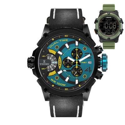 Timecode Marconi Dual Time Chronograph Timecode TC-1002-06 + HE-113-04