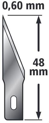 Wolfcraft Reservemessen | Voor precisiemes 4195 | 5 stuks - 4196000 Wolfcraft Reservemessen | Voor precisiemes 4195 | 5 stuks - 4196000