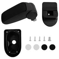 VidaXL Armsteun 13x36x(30-46) cm abs zwart - thumbnail