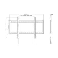 Muurbeugel Aisens WT100F-067 60" 100" - thumbnail