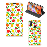 Samsung Galaxy M11 | A11 | Flip Style Cover | Fruits - thumbnail