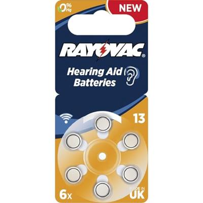 Rayovac Batterij voor hoortoestellen 13 AU - Oranje Pack of 8