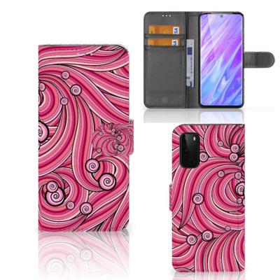 Samsung Galaxy S20 Hoesje Swirl Pink Samsung Galaxy S20 Hoesje Swirl Pink