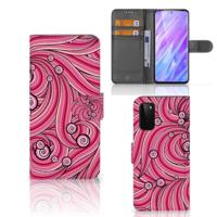 Samsung Galaxy S20 Hoesje Swirl Pink - thumbnail