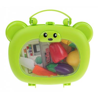 Luna snijgroenten in koffer groen 8 delig Luna snijgroenten in koffer groen 8 delig