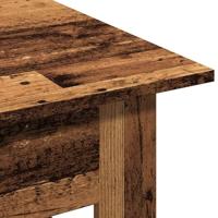 Salontafel 102x55x42 cm bewerkt hout oud houtkleurig - thumbnail