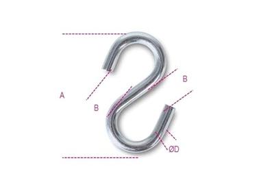 Beta 8282S 3-S-Haken, Symmetrisch - 082820303