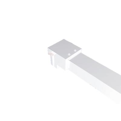 BWS Inloopdouche Pro Line Rookglas 80x200 Nano Coating Mat Wit Profiel en Stabilisatiestang