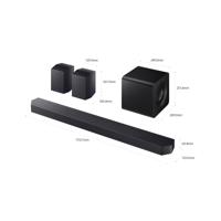 SAMSUNG Soundbar HW-Q930F/ZF 2025 - Dolby Atmos Wireless, Q-Symphony, 9.1.4 kanalen, SpaceFit Sound Pro en compatibel met spraakassistenten - thumbnail
