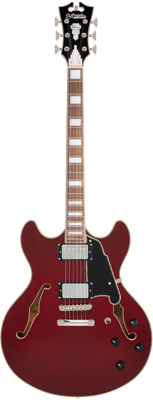 D&apos;angelico Premier DC Burnt Red