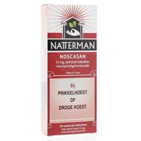 Natterman Noscasan 15 mg bij prikkelhoest of droge hoest Tabletten - thumbnail