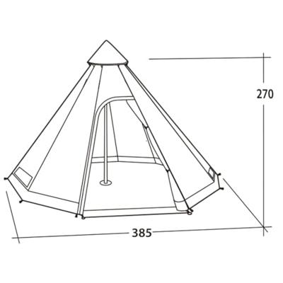 Easy Camp moonlight tipi tent