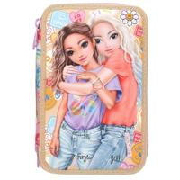 TOPModel Girl Power 3-vaks etui - beige - thumbnail