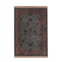 Dutchbone Vloerkleed 'Bid' 170 x 240cm, kleur Old Green - thumbnail