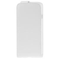 iPhone 6 & 6S vertikaal PU leren Flip Hoesje Wit - thumbnail
