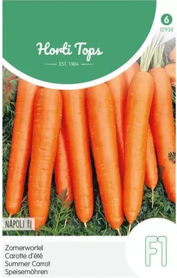 Zaden Wortelen Napoli F1 Hortitops - Hortitops