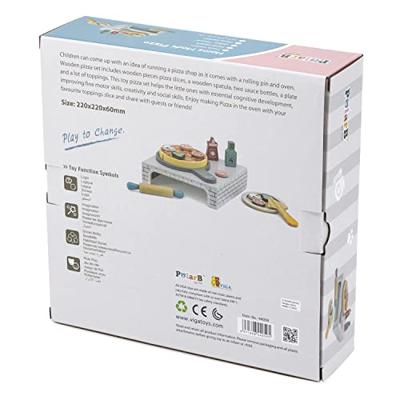 Oku Polar b houten speelgoed pizza oven