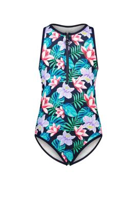 B.Nosy Meisjes badpak AOP - Active bloemen AOP