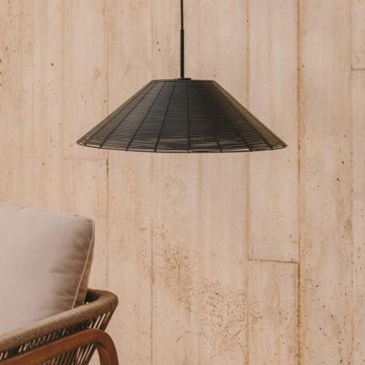 Kave Home Lampenkap 'Saranella' Rotan, 50cm Kave Home Lampenkap 'Saranella' Rotan, 50cm