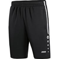JAKO 8595 Trainingsshort Active - Zwart/Wit - L - thumbnail