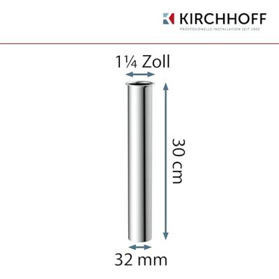 Kirchhoff dompelbuis, 1 1/4" x 300 x 32 mm, voor sifon - 98848318
