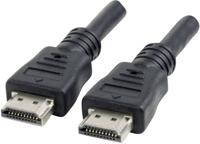 Manhattan 306133-CG HDMI-kabel HDMI Aansluitkabel HDMI-A-stekker, HDMI-A-stekker 5.00 m Zwart 4K UHD - thumbnail