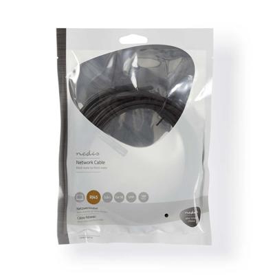 Cat 5e UTP-netwerkkabel | RJ45 (8P8C) male - RJ45 (8P8C) male | 3,0 m | Antraciet