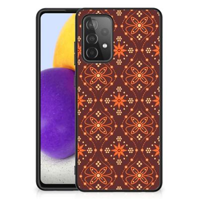 Samsung Galaxy A72 (5G/4G) Back Case Batik Brown Samsung Galaxy A72 (5G/4G) Back Case Batik Brown