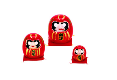 Japanse Daruma Pop - Rood - 6cm