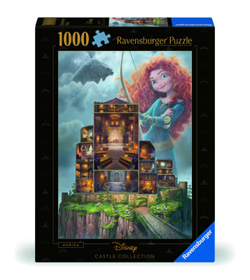 Ravensburger puzzel Disney Castles: Merida 1000 stukjes